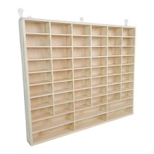 Vitrine murale en bois pour