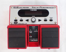 Boss VE-20 Vocal Performer Voice Effect Pedal In Working Order Delay/reverb