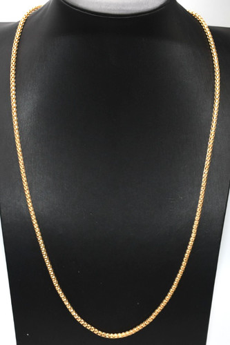 Collier chaîne tubulaire - collier,