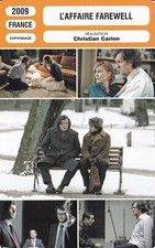 Fiche Cinéma - CHRISTIAN CARION - AFFAIRE FAREWELL (L’) - 2009
