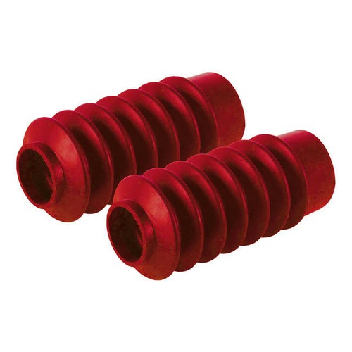 Bottes fourche rouges - de,