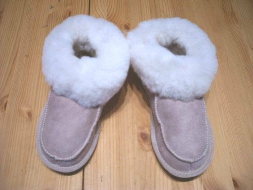 Charentaises chausson fourres - charentaises,