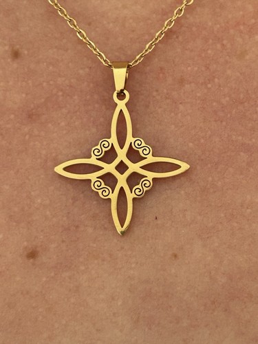 Collier nœud sorcière - en,