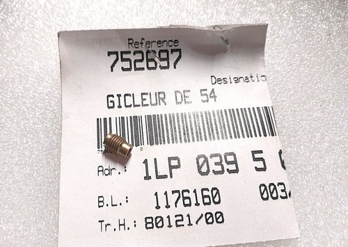 Gicleur principal peugeot - gicleur, 54