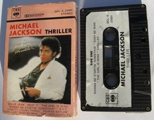 Michael Jackson THRILLER Album K7 Cassette Audio Tape PHILIPPINES 1982