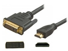 Cordon HDMI 19 M vers DVI-I