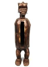 Art Africain Tribal - Authentique Tam Tam Tambour à Fentes Dan Guéré - 64,5 Cms