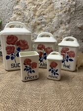 Série De 5 Pots À Épices