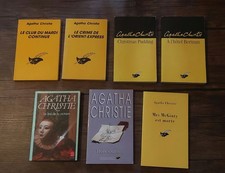 Lot 7 Livres Romans Policiers