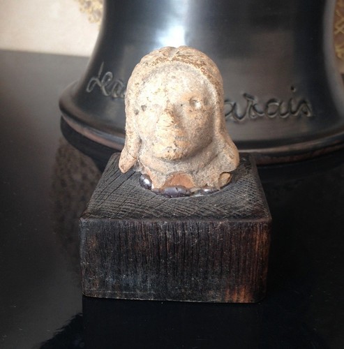 Ancien buste tête femme - tête,