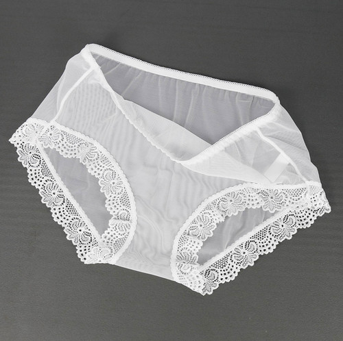 Culotte slip sexy blanche
