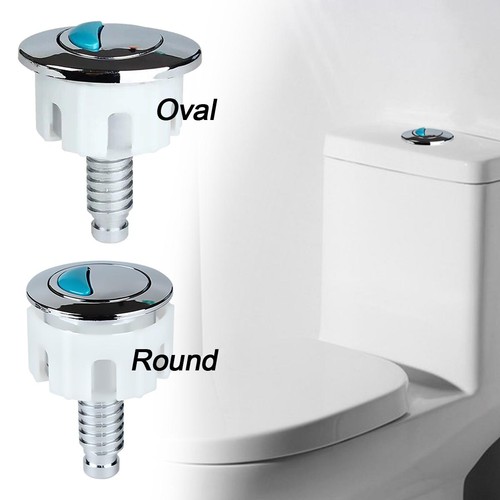 Bouton chasse double - double, toilette