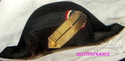 Bicorne officier marinier - bicorne,