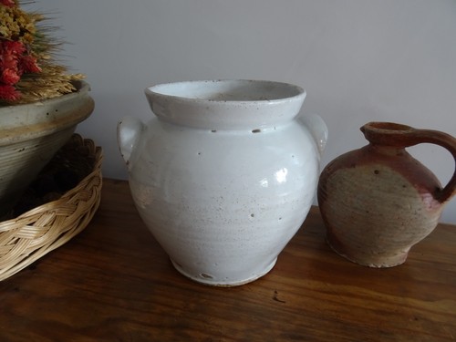 Superbe ancien pot graisse - pot, a