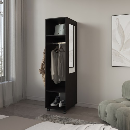 Armoire with 3 - armoire, shelves