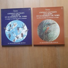 RENE HAUSMAN  2 vol ANIMAUX SAUVAGES D'EUROPE et AMERIQUE DU NORD