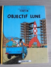 Tintin Objectif Lune 1955 TBE