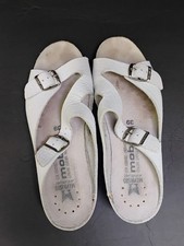 Mephisto Mobils Air Relax Strappy Leather Sandals w/ Buckles France 39 US 8.5