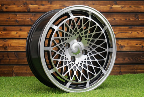 Roues turbofan style noires - 4x,