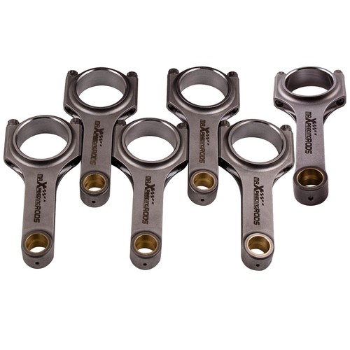 Forged beam connecting rods - forged, h-beam