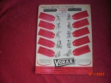 ANTIQUE VORAX J. GANAVAT 69 CRUSHER ADVERTISING PROSPECTUS