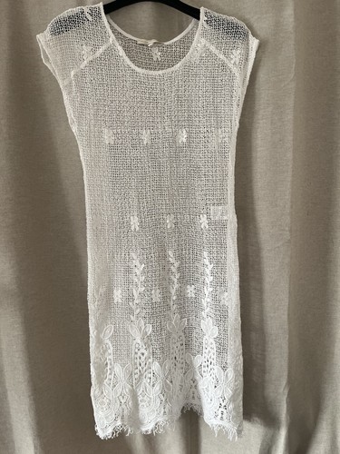 Maje robe dentelle crochet