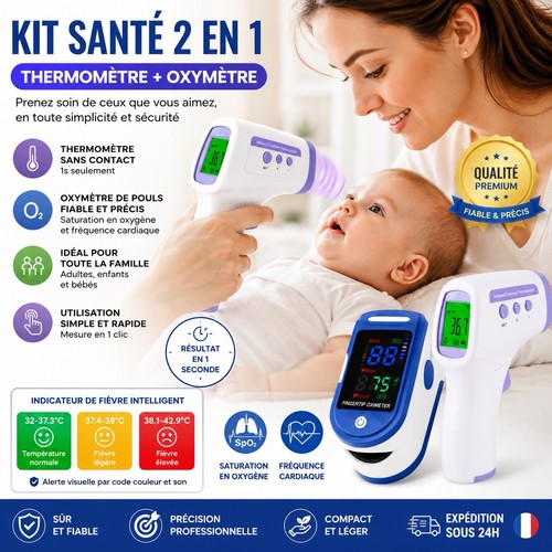 Kit thermomètre infrarouge - kit,