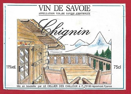 121 etiquette vin savoie - 121-18,