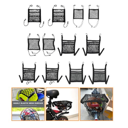Panier vélo avec filet - de,