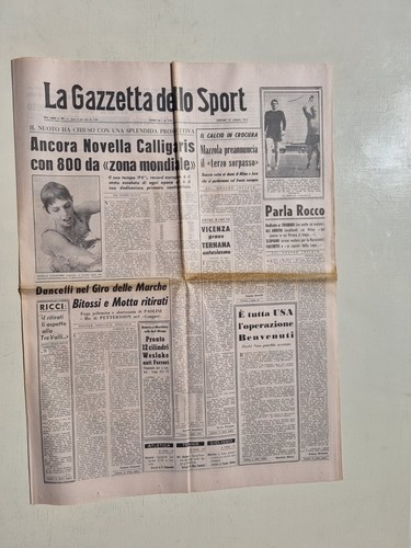 Gazette dello sport juillet - sport, 27