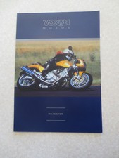 Voxan Roadster motorcycle brochure 