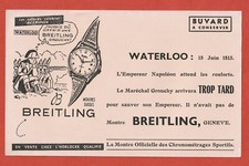 BUVARD - MONTRE BREITLING -