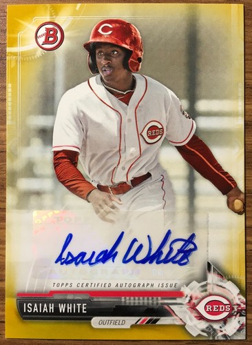 Isaiah white 2017 bowman - isaiah,