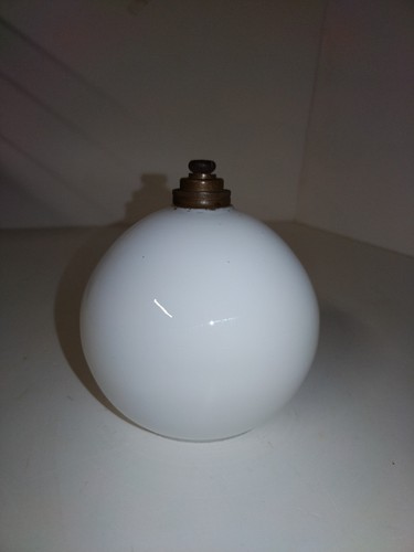 Ancien abat jour opaline - ancien, ronde