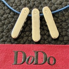 Dodo Pomellato 1 Spacer Pendant Multifilire Silver Necklace Bracelet Rare