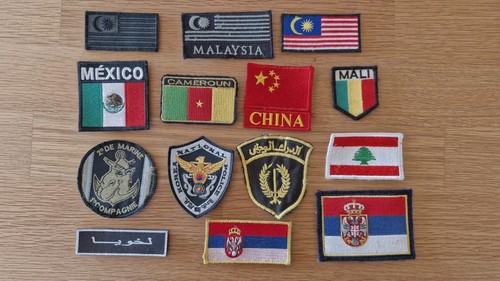 Lot écussons militaires - lot,