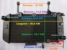 RADIATEUR DL 650 DL650 VTROM