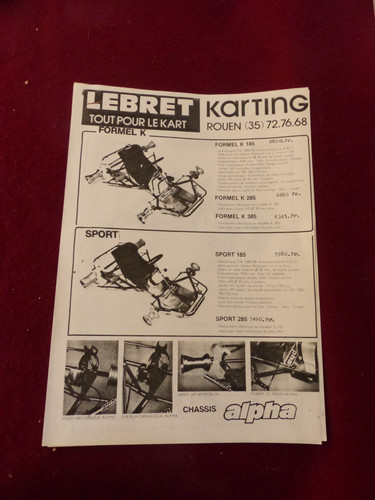 Catalogue karting lebret - :,