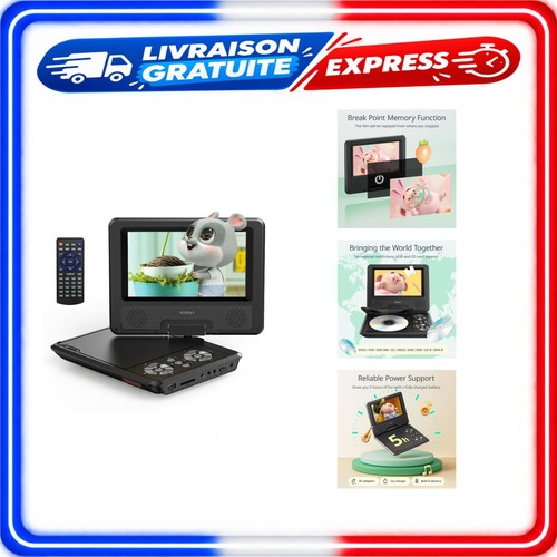 Yoton lecteur dvd portable - lecteur,