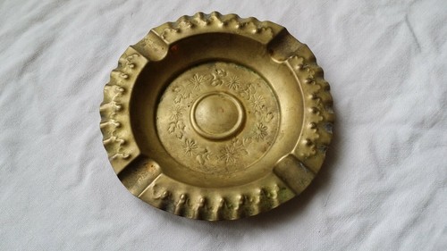 Cendrier cuivre cm de - 13,