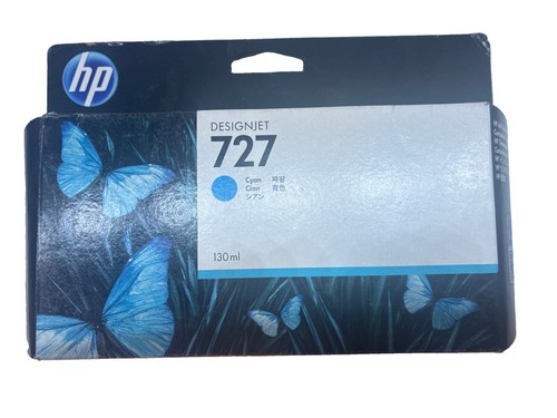727 cyan designjet - hp,