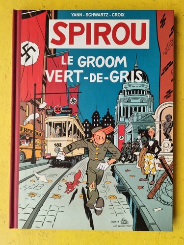 Spirou groom vert de - bd,