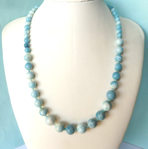 Collier larimar des - collier, en