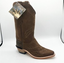 Bottes De Cuir Femme Old West Silverstone LF1600 Western Country Boots