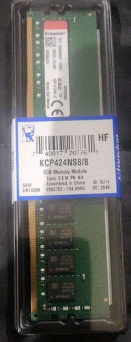 Kingston kcp424ns8 8go ddr4 - kingston, kcp424ns8/8