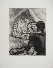 Paul JOUVE : Soldat apercevant