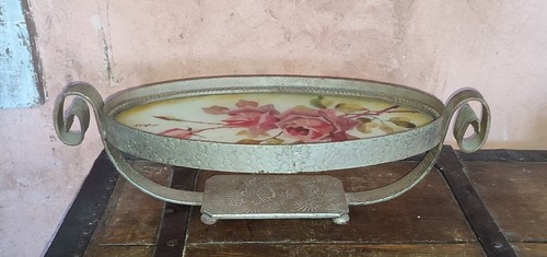 Plateau centre table fer - de,