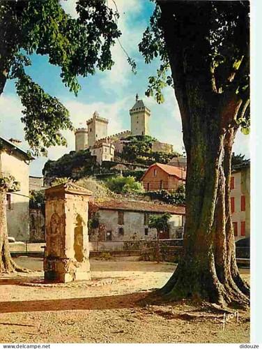 Carte postale foix - carte,
