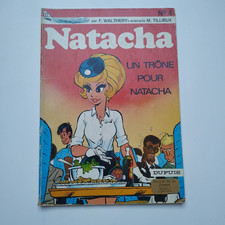 Natacha - Un trone pour Natacha  Walthery  (Dedicace)