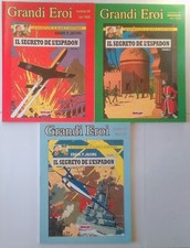 edgar p. jacobs BLAKE AND MORTIMER - IL SEGRETO DE L' ESPADON cpl 1 2 3 comic art